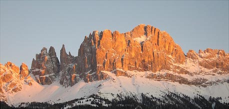 Dolomiti rosa rosen garten altoadige